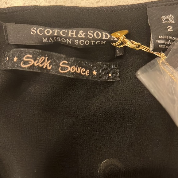 Scotch and Soda NWT Silk Soirée Dress 2 - Picture 5 of 13